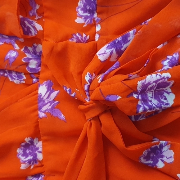 Lulu's Dearly Loved Red Floral Print Flutter Sleeve Maxi Dress - Picture 9 of 13